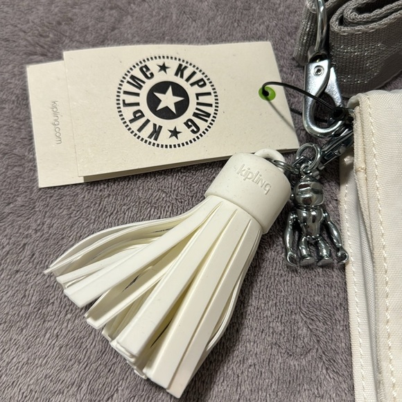 Kipling Clair Crossbody Bag - White -‎ New With Tag - Picture 4 of 13